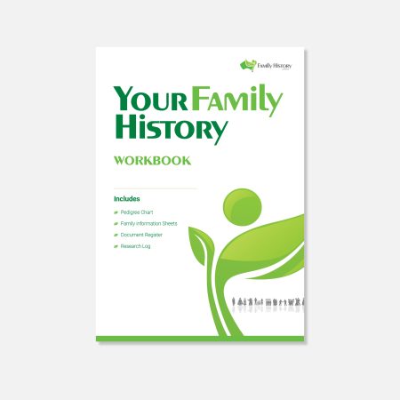 Workbook to organise your Family History research